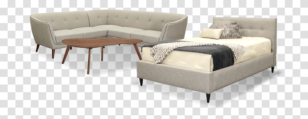 Studio Couch, Furniture, Table, Rug, Ottoman Transparent Png