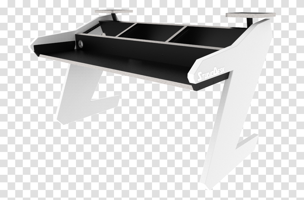 Studio Desk, Furniture, Table, Aluminium, Double Sink Transparent Png