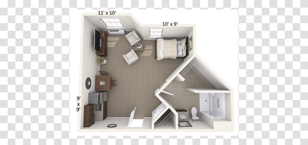 Studio Floorplan Floor Plan, Staircase, Indoors, Room, Diagram Transparent Png