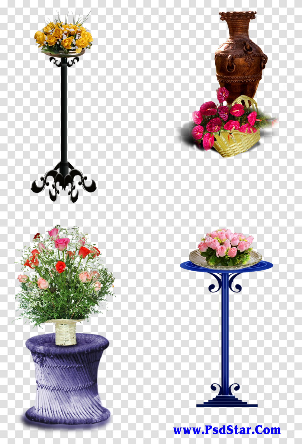 Studio Flower Pot Transparent Png