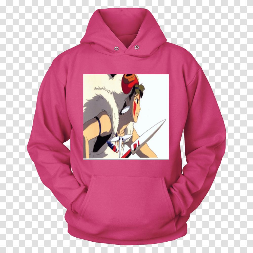 Studio Ghibli Princess Mononoke Geargoshop, Apparel, Hoodie, Sweatshirt Transparent Png