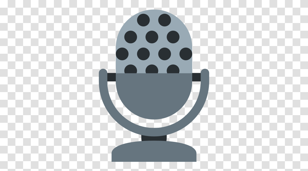 Studio Microphone Emoji Meaning With Microphone Emoji, Plant, Rug, Texture, Trophy Transparent Png