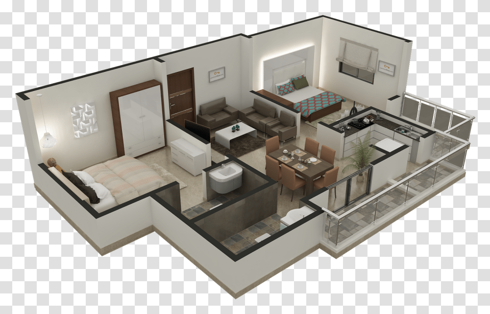 Studio Plan Interior Design, Floor Plan, Diagram, Rug, Plot Transparent Png
