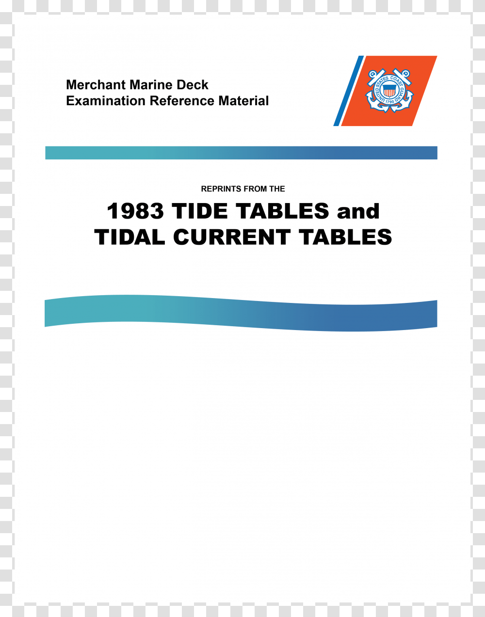 Study Aids Tide Tables Amp Tidal Current Tables Coast Guard, Label, Driving License, Document Transparent Png