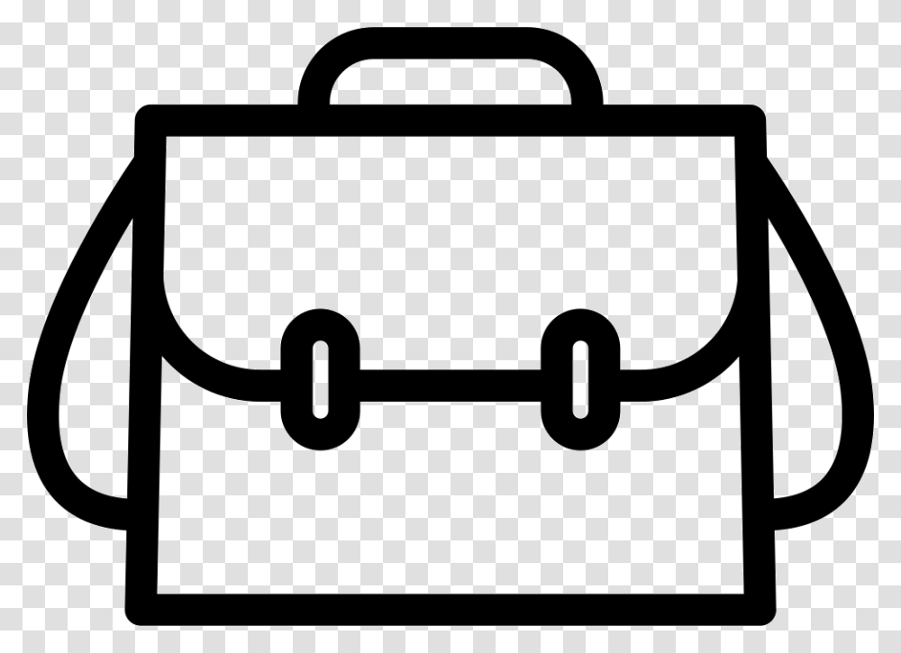 Study Icon Free Download, Stencil, Bag, Briefcase, Luggage Transparent Png