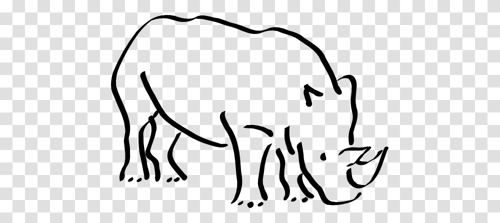 Stuffed Animal Clipart Black And White, Stencil, Mammal, Bull, Wildlife Transparent Png