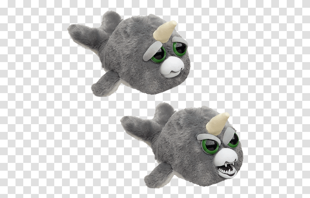 Stuffed Animals Fiesty Pet Narwhale Feisty Pets, Plush, Toy, Mammal, Wildlife Transparent Png