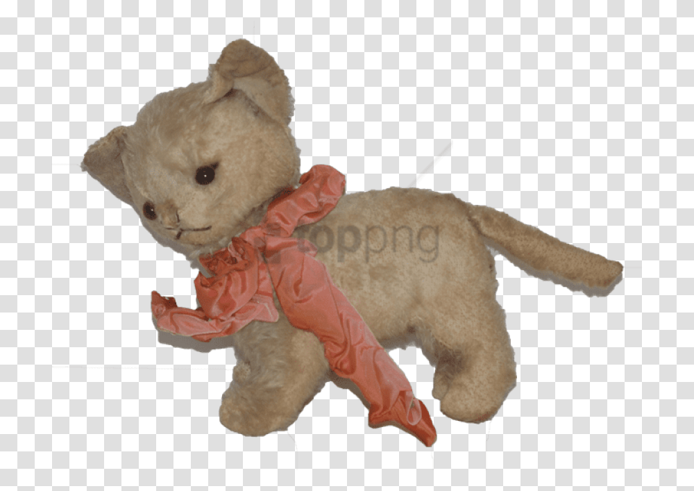 Stuffed Bear Old Toy Cat, Teddy Bear, Plush Transparent Png