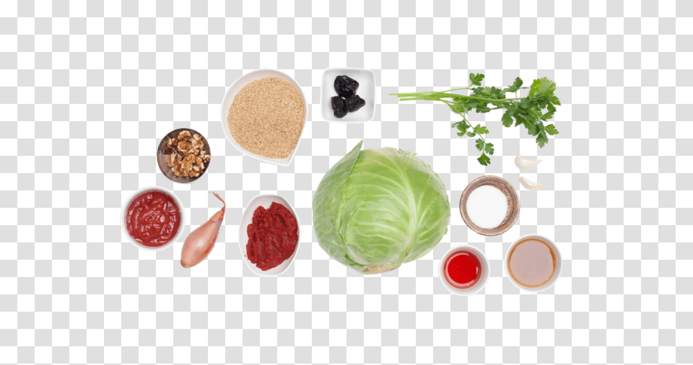Stuffed Cabbage With Sweet And Sour Tomato Sauce Cabbage, Plant, Vegetable, Food, Head Cabbage Transparent Png