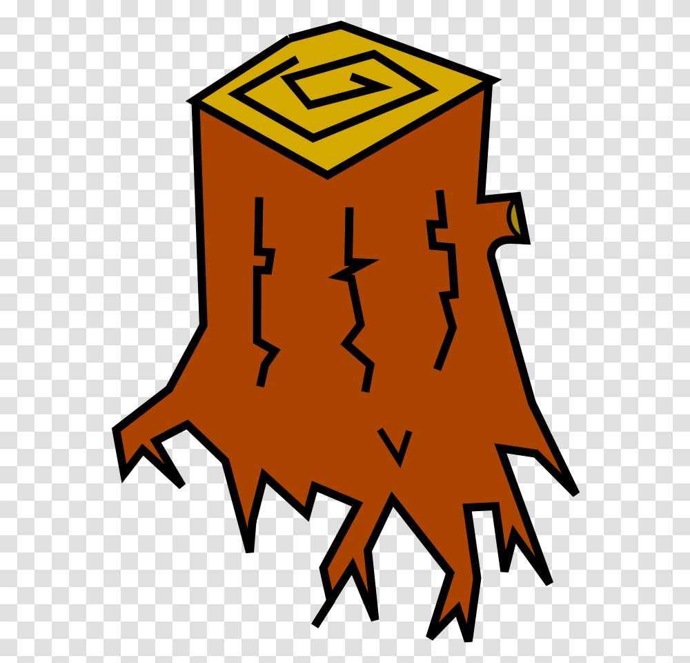 Stump Clipart Cartoon, Plant, Tree, Fire Transparent Png