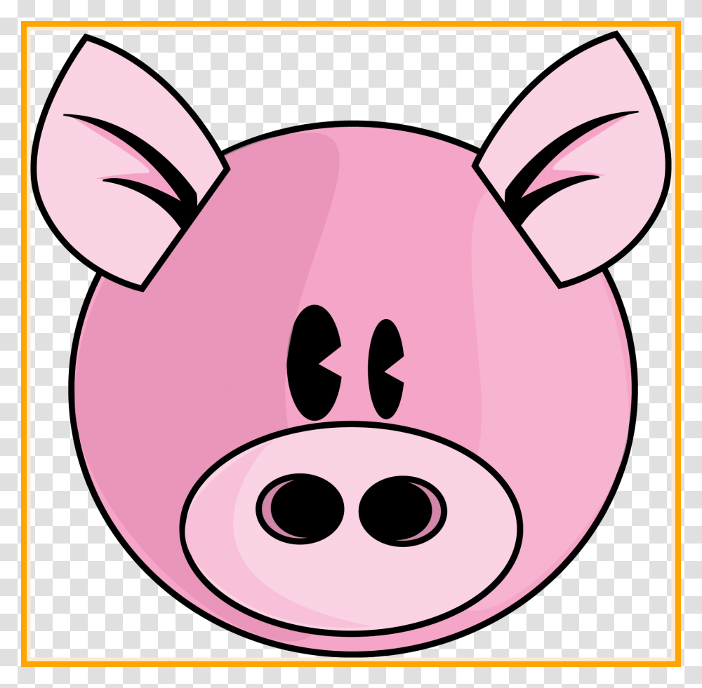 Stunning Cartoon Pig Face Clip Art On Of Cute Little, Piggy Bank Transparent Png