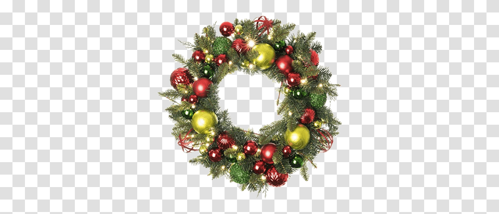 Stunning Christmas Wreath Ideas For The Holidays Chiclypoised Christmas Wreath, Christmas Tree, Ornament, Plant Transparent Png
