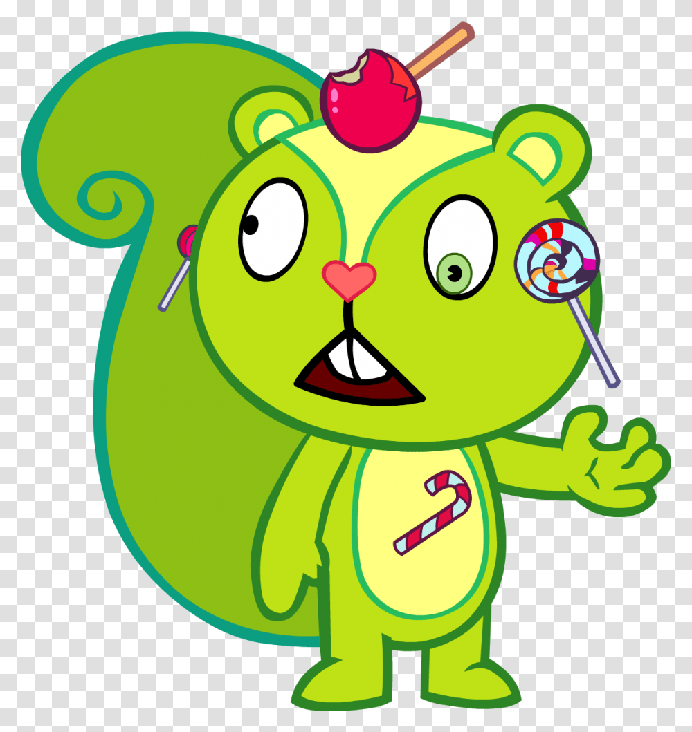 Stupid 7 Image Happy Tree Friends Vector, Animal, Amphibian, Wildlife, Invertebrate Transparent Png