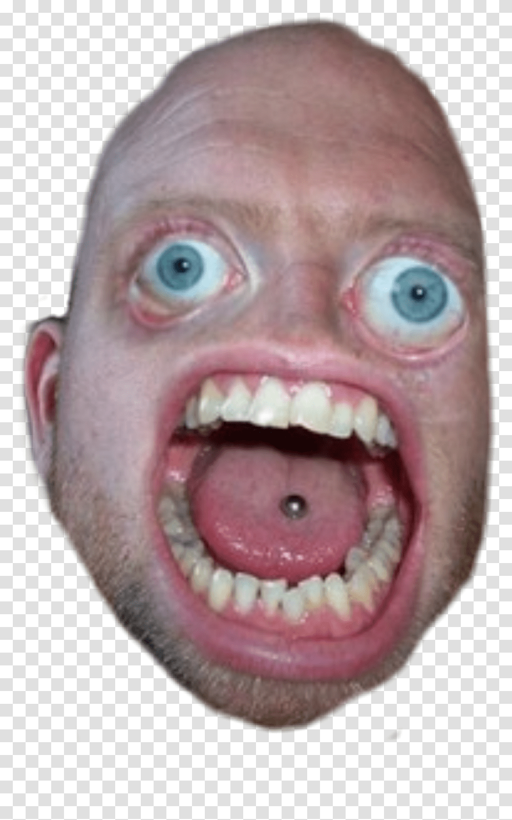 Stupid Man In The World Download Funny Ugly, Teeth, Mouth, Lip, Person Transparent Png