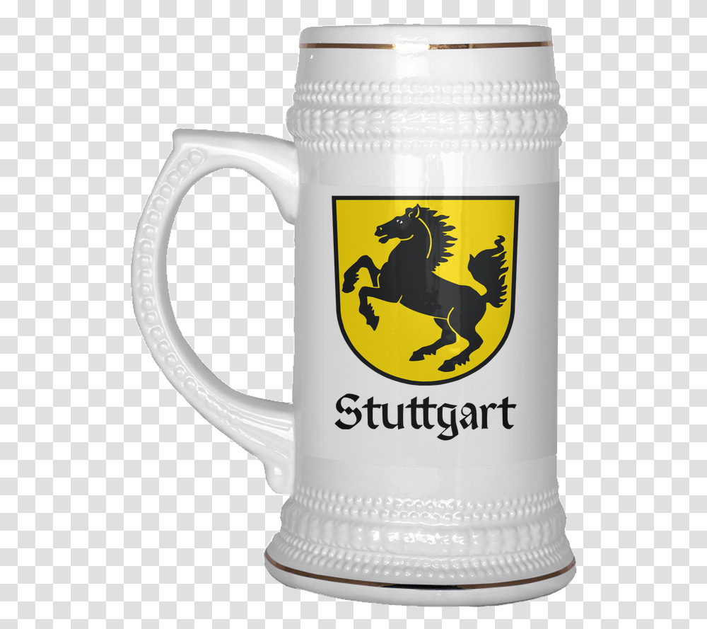 Stuttgart Beer Stein Coat Of Arms Stuttgart, Jug, Bird, Animal Transparent Png
