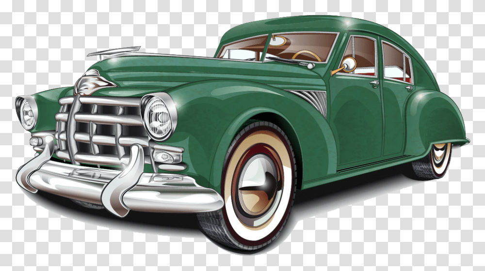 Style Classic Vintage Retro Cars Car Clipart Vintage Car, Vehicle, Transportation, Hot Rod, Sedan Transparent Png
