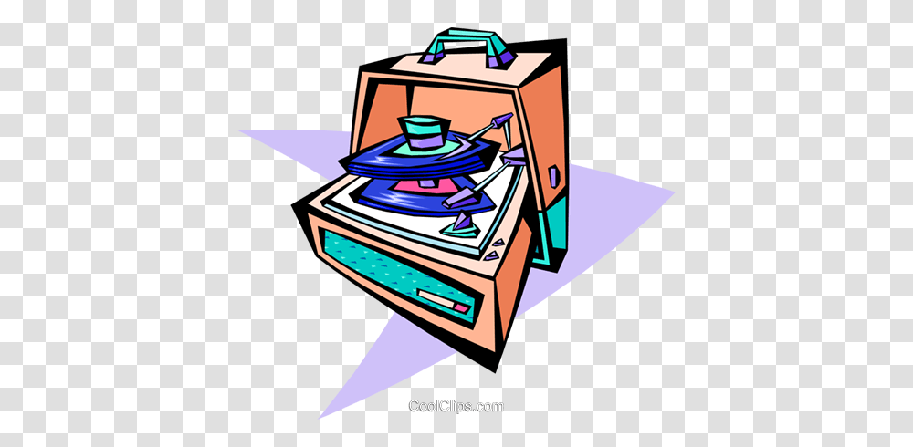 Style Record Player Royalty Free Vector Clip Art Illustration, Dishwasher, Appliance, Tabletop Transparent Png