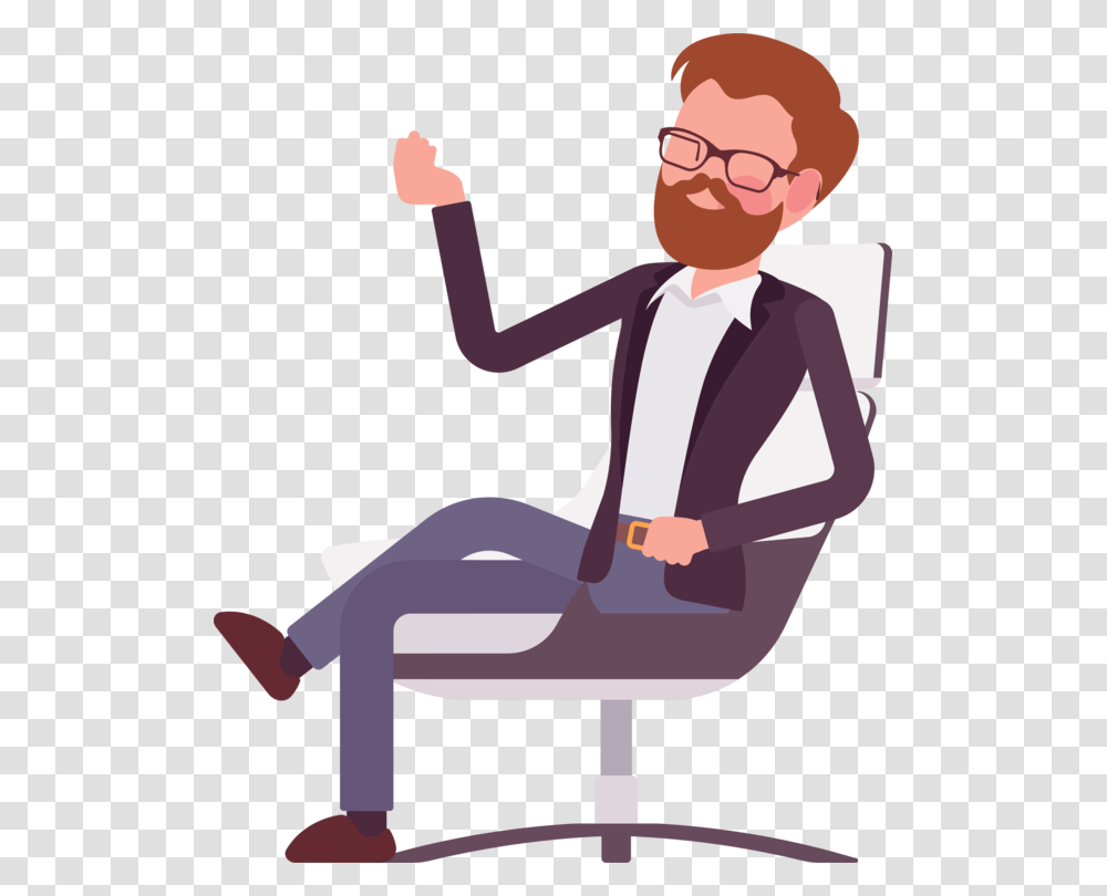 Stylesittingoffice Chair Sitting, Person, Furniture, Glasses, Performer Transparent Png