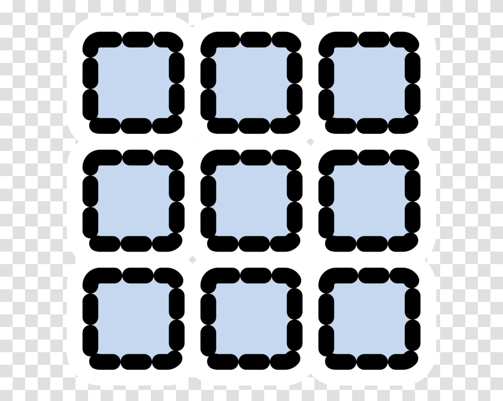 Stylesquareline Parallel, Number, Stencil Transparent Png