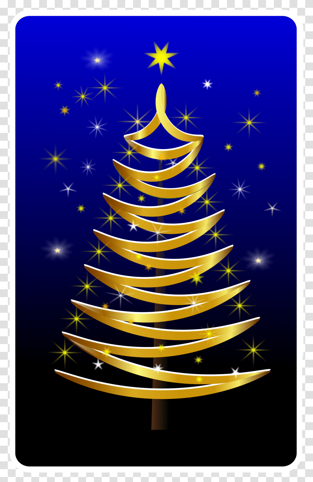 Stylised Christmas Tree, Plant, Ornament Transparent Png