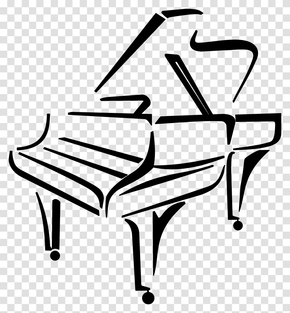 Stylised Piano, Gray, World Of Warcraft Transparent Png