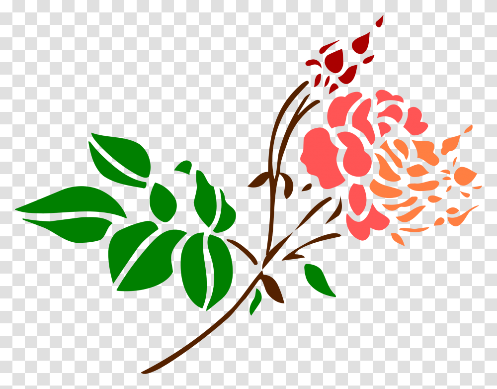 Stylised Rose 4 Clip Arts Line Art Design Color, Floral Design, Pattern, Plant Transparent Png