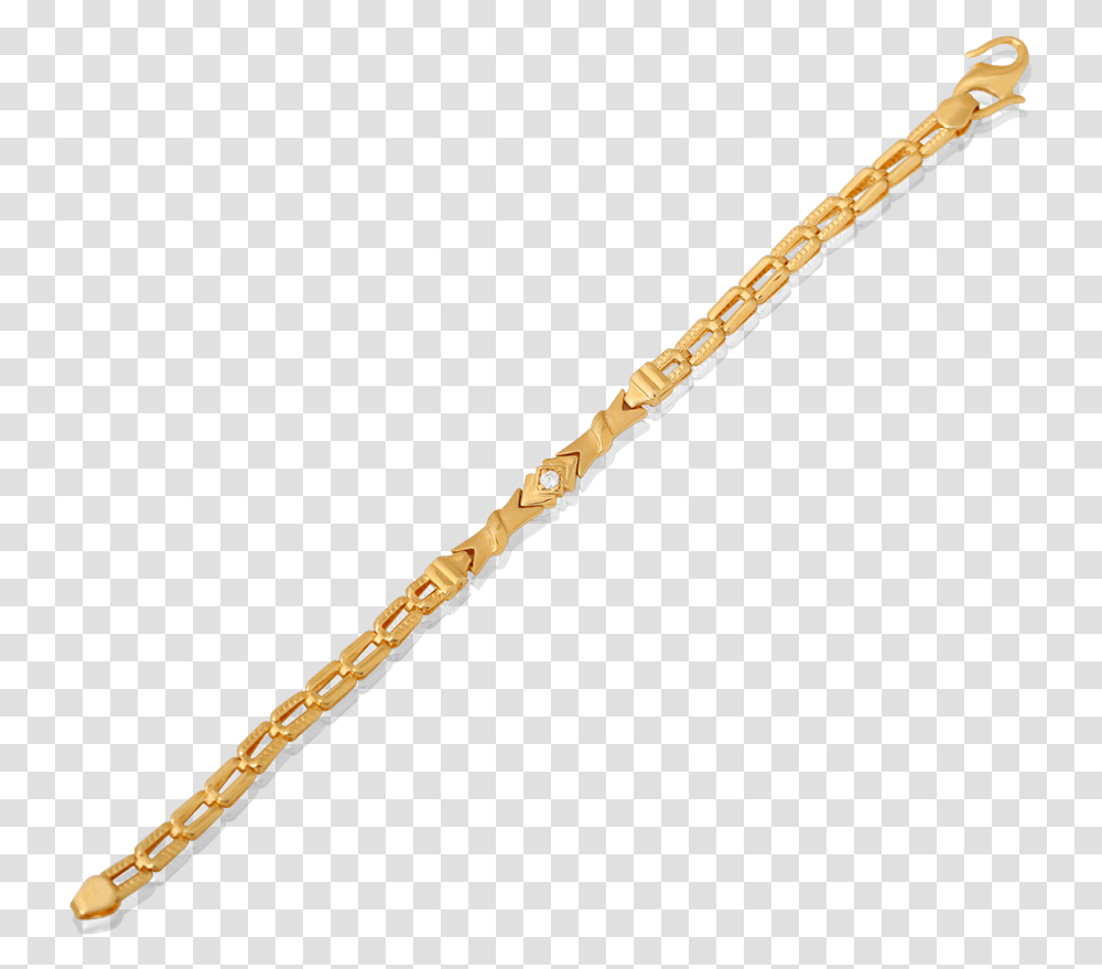 Stylish Golden Chain Bracelet, Wand, Weapon, Weaponry, Stick Transparent Png