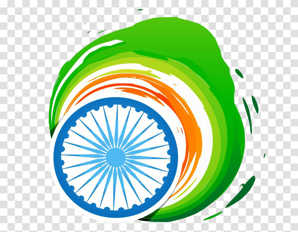 Stylish Indian Flag, Floral Design, Pattern Transparent Png