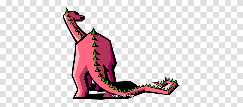 Stylized Dinosaur Royalty Free Vector Clip Art Illustration, Kite, Toy, Dragon, Drawing Transparent Png