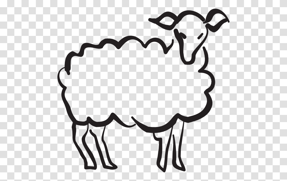 Stylized Lamb Drawing Clip Art, Sheep, Mammal, Animal, Goat Transparent Png