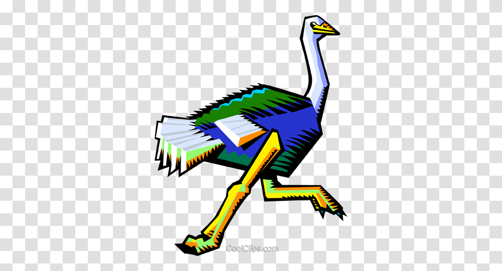 Stylized Ostrich Royalty Free Vector Clip Art Illustration, Sport, Sports, Golf, Golf Club Transparent Png