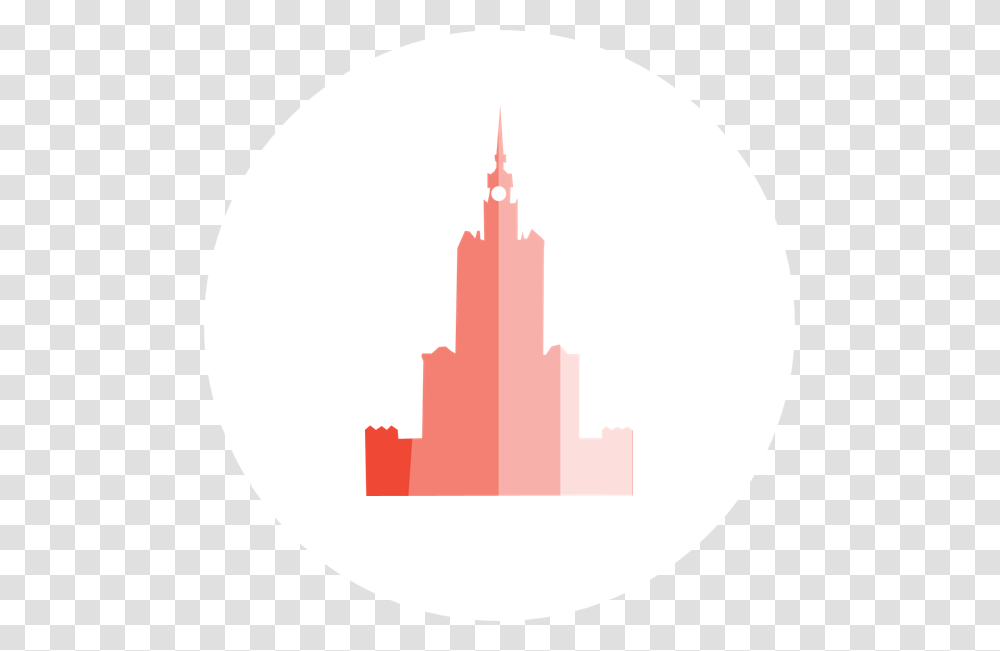 Stylized Palace Of Culture And Science Icon With Shades Skyline, Balloon, Logo Transparent Png