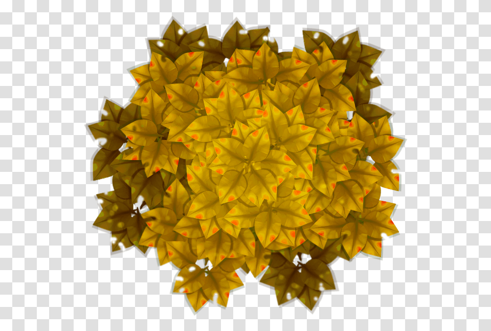 Stylized Textures Of Shrubs And Tree Tops Sunflower, Lighting, Ornament, Pattern, Fractal Transparent Png