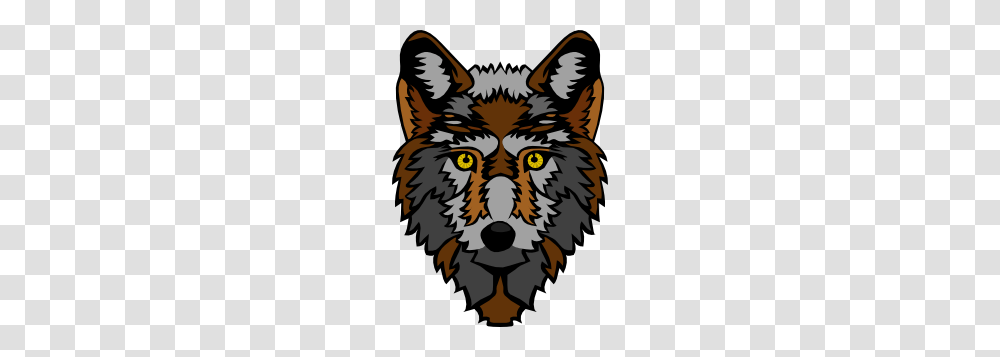 Stylized Wolf Head Clip Art For Web, Animal, Mammal, Rodent, Wildlife Transparent Png