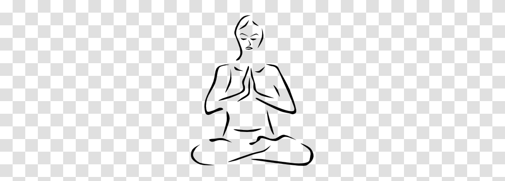 Stylized Yoga Person Clip Art, Stencil, Drawing, Sketch, Face Transparent Png