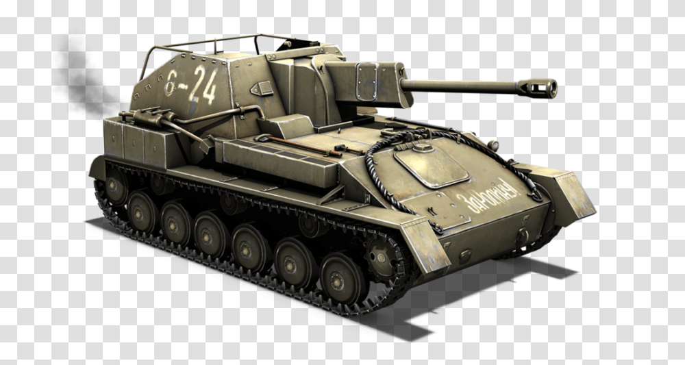 Su 76m Heroes And Generals, Tank, Army, Vehicle, Armored Transparent Png
