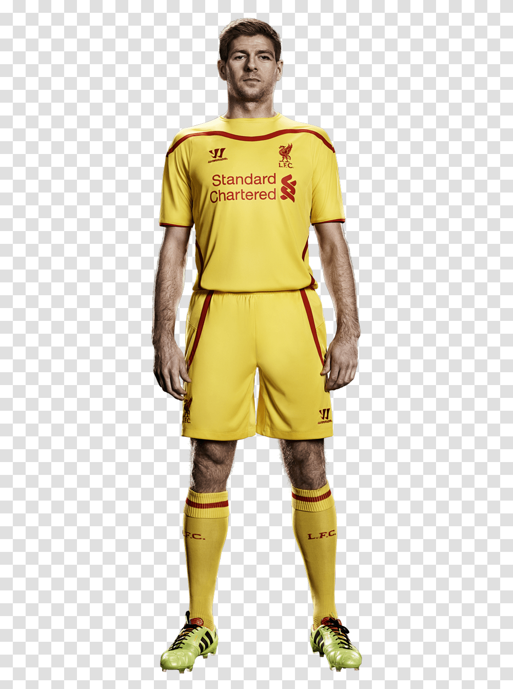 Suarez Yellow Liverpool Strip, Shorts, Apparel, Person Transparent Png