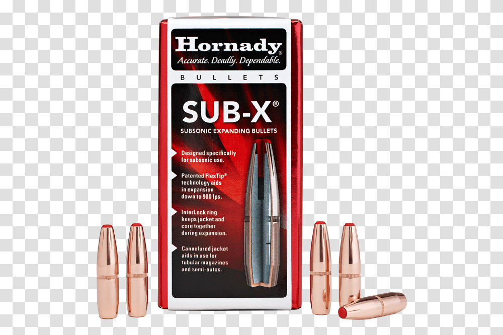 Sub Hornady Eld X 145 Gr, Weapon, Weaponry, Ammunition, Bullet Transparent Png