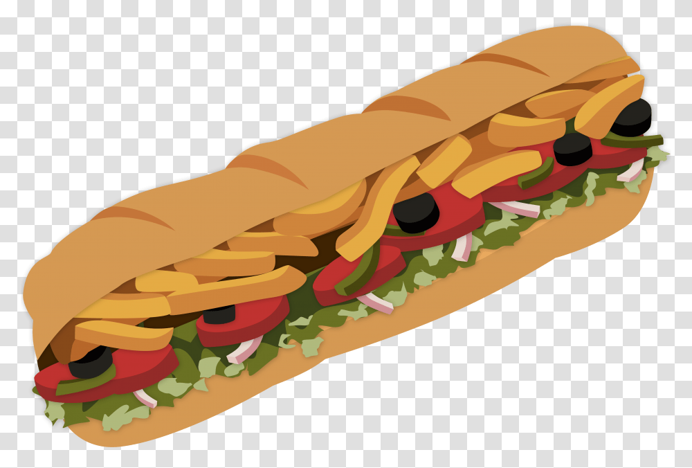 Sub Sandwich Icon Subway Sandwich Clip Art, Hot Dog, Food Transparent Png