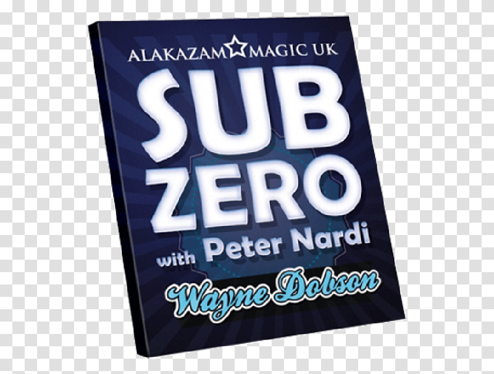 Sub Zero By Wayne Dobson With Peter Nardi Electric Blue, Advertisement, Text, Poster, Flyer Transparent Png