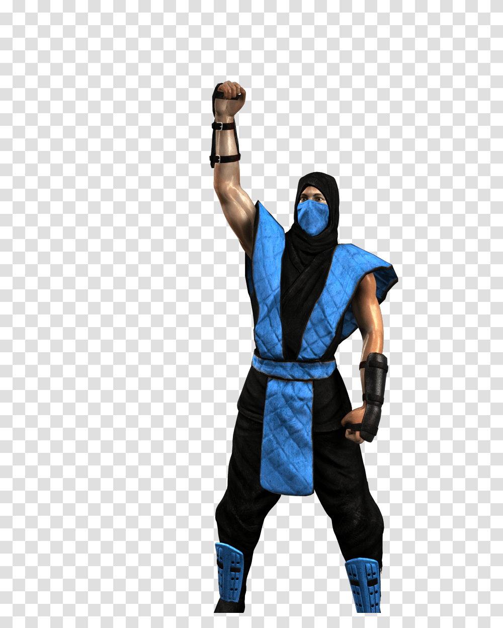 Sub Zero Ending Pose Mortal Kombat Hd Remix With Mugen, Ninja, Person, Costume Transparent Png