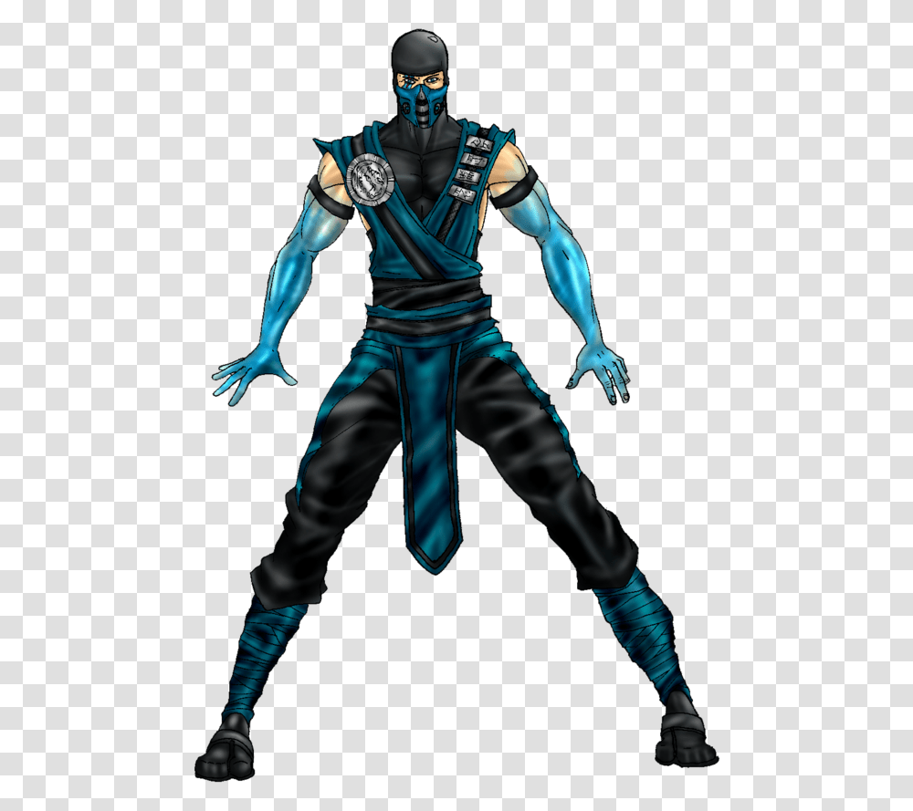 Sub Zero Mk Deadly Alliance Mortal Deadly Alliance, Ninja, Helmet, Clothing, Person Transparent Png