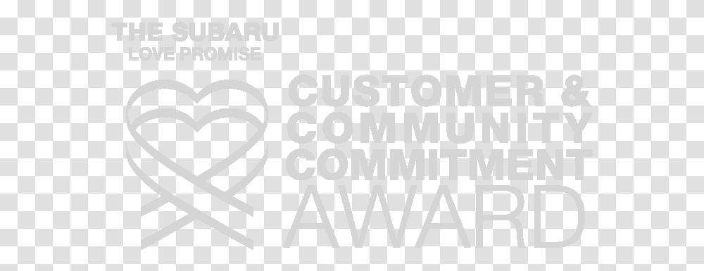 Subaru Dealer In Tyler Tx Subaru Love Promise Customer And Community Commitment Award, Text, Alphabet, Label, Rug Transparent Png