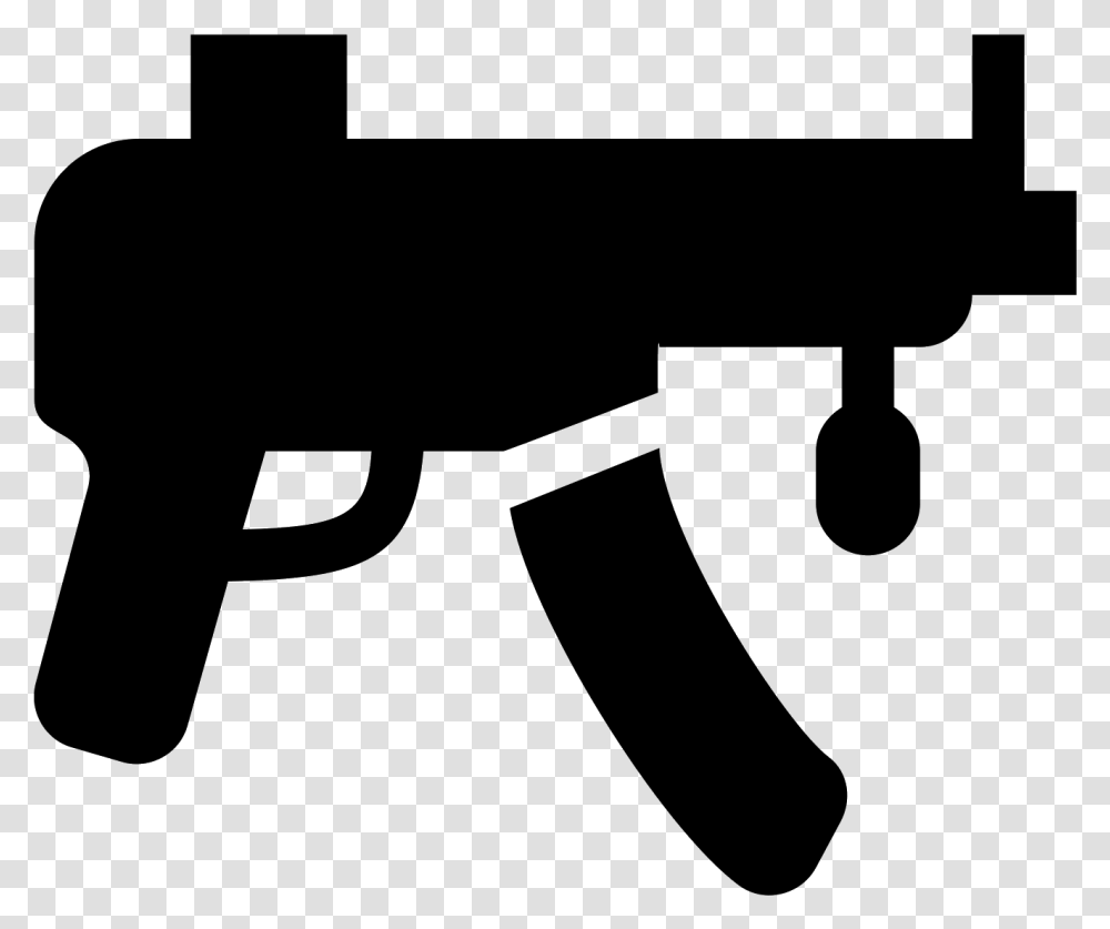 Submachine Gun Computer Icons Firearm Weaponized Information, Gray, World Of Warcraft Transparent Png