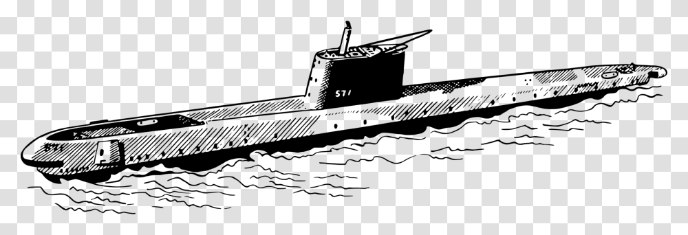 Submarine Clipart Draw Drawing Images Of Submarine, Gray, World Of Warcraft Transparent Png