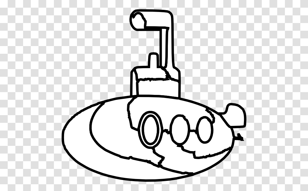 Submarine Clipart, Lawn Mower, Tool, Appliance, Stencil Transparent Png