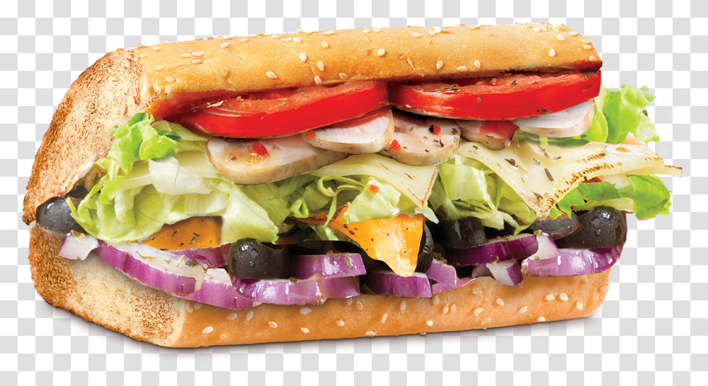 Submarine Sandwich Vegetarian Cuisine Guacamole Veggie Veg Sub Sandwich, Burger, Food Transparent Png