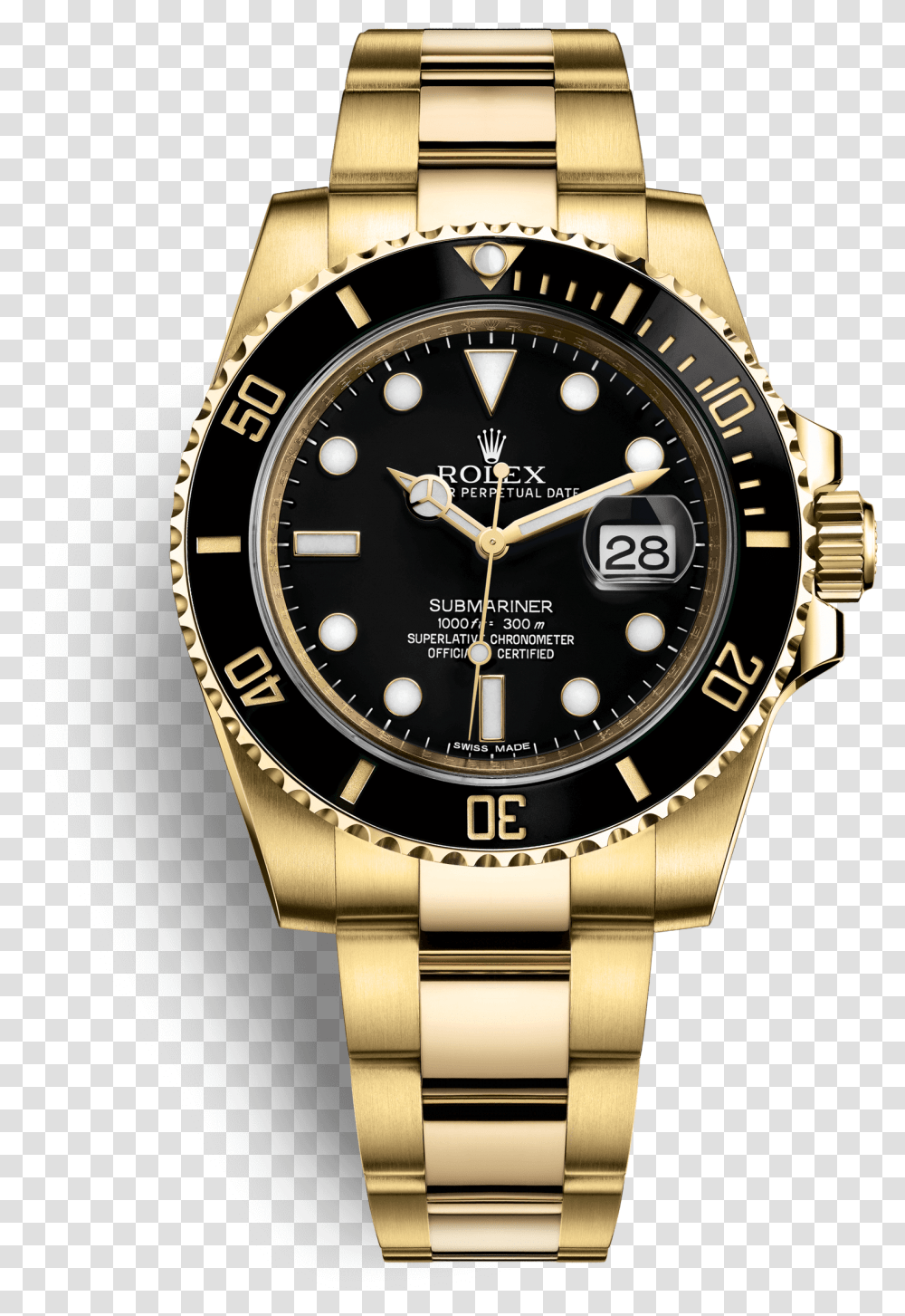 Submariner Watch Rolex Gold Colored Rolex Submariner Gold Black, Wristwatch, Text, Clock Tower, Architecture Transparent Png