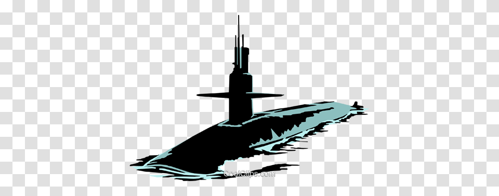 Submarines Royalty Free Vector Clip Art Illustration, Vehicle, Transportation, Cross Transparent Png