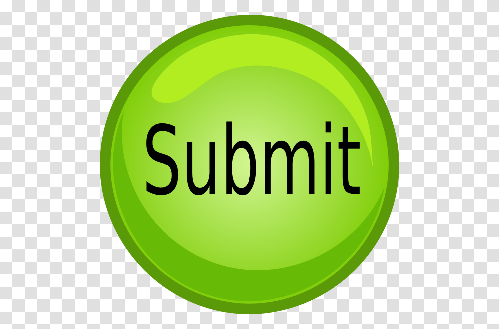 Submit Button Clip Art, Tennis Ball, Sport, Logo Transparent Png